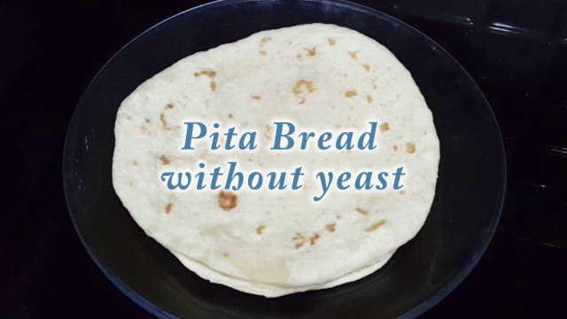 How to make Pita Bread Recipe | Homemade without oven Pita Bread  | No Yeast