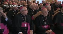 Simpático encuentro de Francisco con todos los obispos españoles