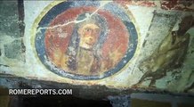 Los nuevos frescos de la catacumba romana de Priscilla