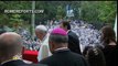 El Papa recibe las llaves de la ciudad de Río de Janeiro y bendice las banderas Olímpicas