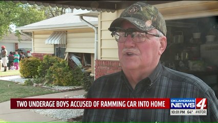 87-Year-Old Woman Thrown from Couch as Car Slams into Home