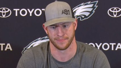 Wentz on rehab: 'I'm feeling good with where I'm at'