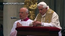 Benedicto XVI invita a rezar en febrero por las madres emigrantes y las víctimas de la guerra
