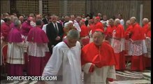 Papa reza en la Capilla Sixtina para celebrar el 500 aniversario de su inauguración
