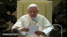 Benedicto XVI habla de las cartas de San Pablo a los Filipenses durante la audiencia general