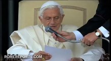 Benedicto XVI reflexionó sobre la oración en San Pablo