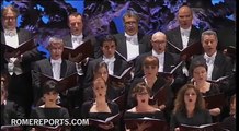 Riccardo Muti da un concierto en el Vaticano por los 7 años de Pontificado