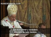 El Papa bautiza a 16 niños en la Capilla Sixtina