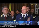 Domenico Giani celebra el 70 anniversario de los bomberos del vaticano