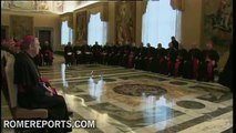 Benedicto XVI recibe a los obispos de Australia