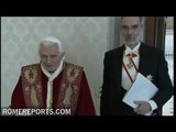 Embajador de Austria Alfons M. Kloss presenta cartas credenciales al Papa