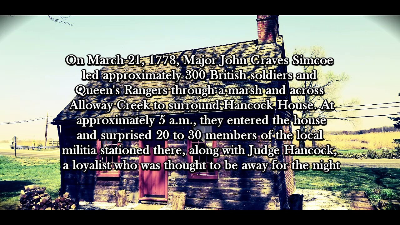 Hancock House Massacre (Lower Alloways Creek Township, New Jersey) (Axis Video)