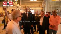محافظ مطروح ورئيس مياه الشرب يتفقدا محطة مياه الرميلة 3