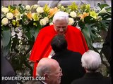 Benedicto XVI inaugura la estatua de Santa Rafaela Porras en el Vaticano