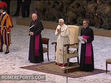 Benedicto XVI recuerda a las víctimas del Holocausto en la audiencia general