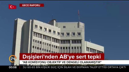 Dışişleri'nden AB'ye sert tepki