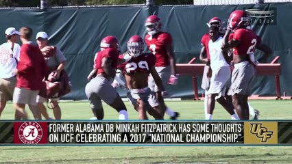 Minkah Fitzpatrick Thinks Alabama Would "Whoop" UCF