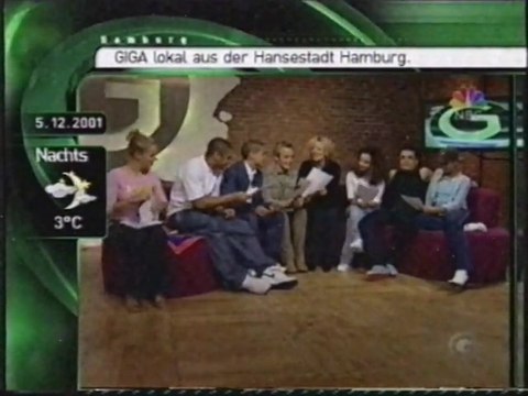 Bro'Sis - Interview & Daylight in Your Eyes (Live @ NBC GIGA, 05.12.2001) [No Angels Cover]