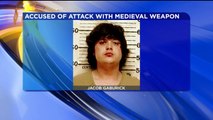 Man Accused of Attacking Driver with Medieval Mace