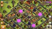 Clash of Clans TH10 vs TH9 Clan War 3 Star Attack Strategy Golem, Wizard, Hog Rider (GoWiHo)
