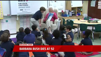 Former First Lady Barbara Bush Dies at 92