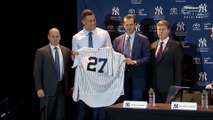 Stanton Gives Reaction on Being Traded to Yankees