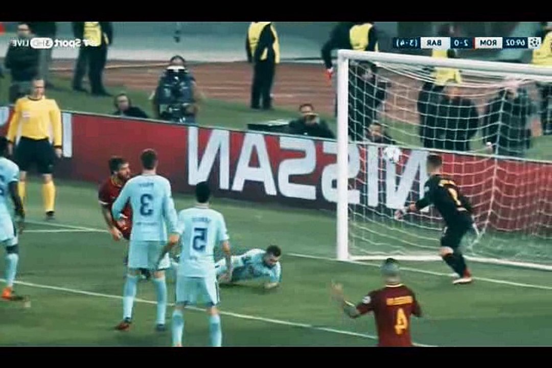 UCL Roma vs Barcelona 10/4/2018 2nd Half (Full Match)