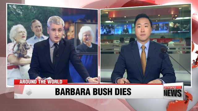 Former U.S. First Lady Barbara Bush dies at 92
