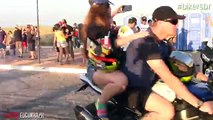 Bike Wheeling Stunts With Hot Girls - Worlds Best Bike Wheelers - HDEntertainment