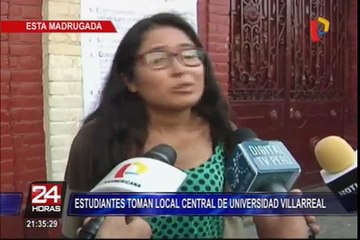 Estudiantes de la Universidad Villarreal suspenden protesta