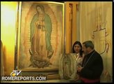 Benedicto XVI bendice 91 imágenes de la Virgen de Guadalupe
