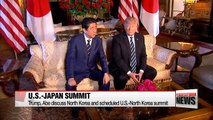 Trump-Abe discuss North Korea, trade and other issues