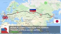 Megaproyecto: Puente ferroviario Rusia-Japón podría viajar de Londres a Tokio - TomoNews