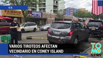 Vecindario en Coney Island es testigo de dos tiroteos en menos de un día
