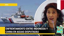 Tensiones entre Indonesia y China por incidente con barco pesquero en aguas disputadas