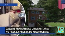 Policía dice que el aire en una fiesta universitaria no paso la prueba de alcoholemia