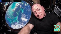 Astronautas a bordo de la Estación Espacial Internacional publican en Twitter la foto de un OVNI