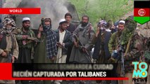 Estados Unidos lanza ataque aéreo contra ciudad afgana que cayo en manos de los talibanes