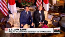 Trump-Abe discuss North Korea, trade and other issues