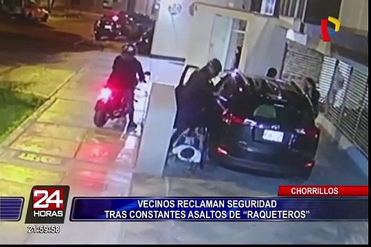 Chorrillos: vecinos piden mayor seguridad tras constantes asaltos de raqueteros