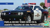 Pareja decide tener relaciones sexuales en una patrulla luego de ser arrestados