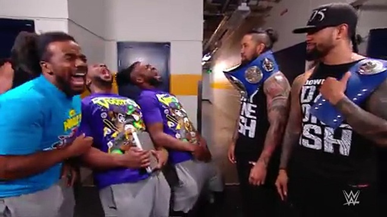 -The New Day and The Usos explain how to watch WrestleMania for free this Sunday on WWE Network - WWE.TS-