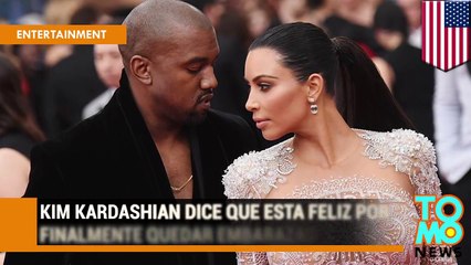 Después de muchos años intentándolo Kim Kardashian queda embarazada de Kanye West