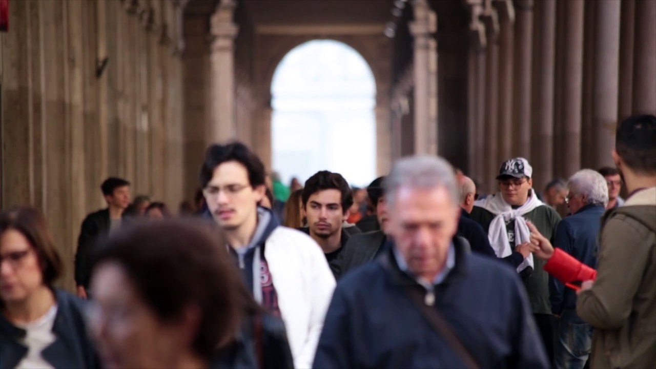 Walk in slow motion