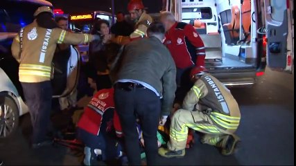 E 5 Çağlayan'da Zincirleme Trafik Kazası