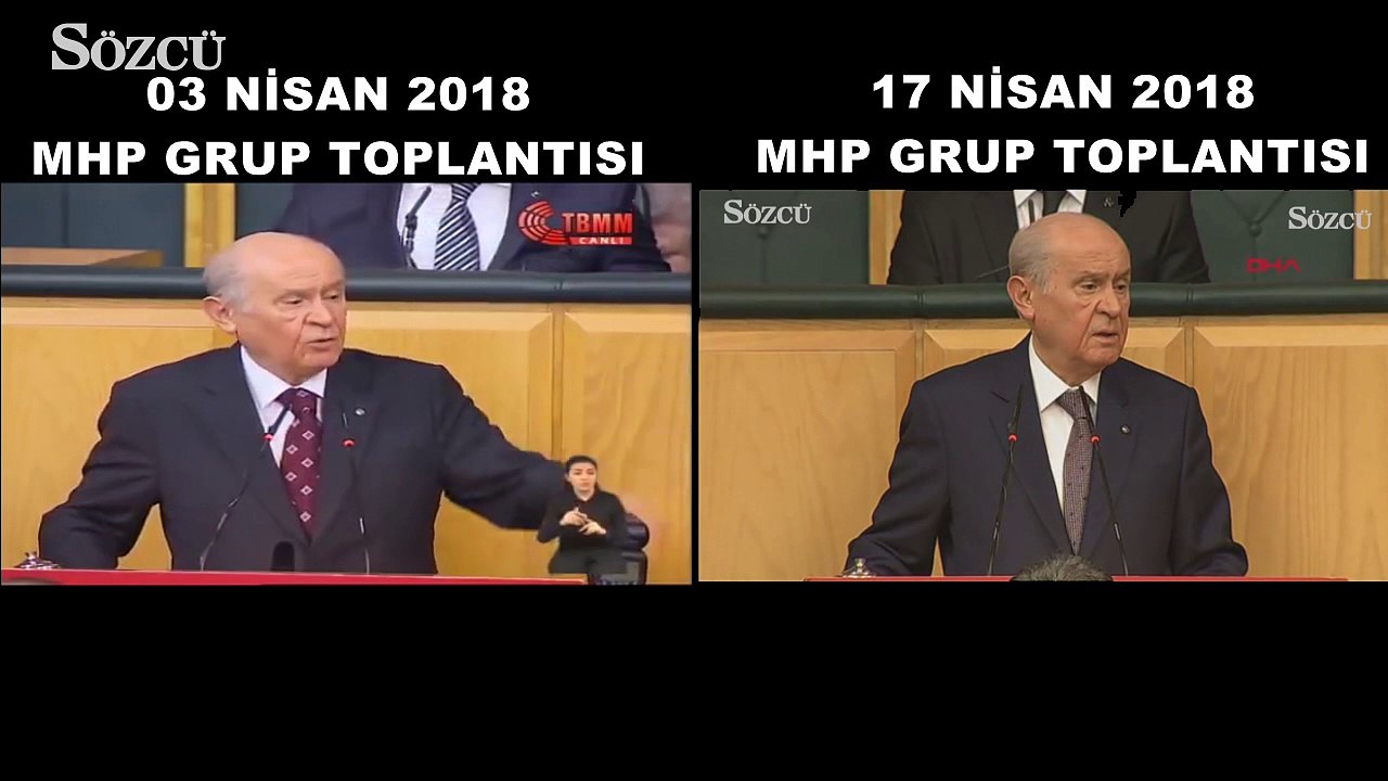 Bahçeli'den iki farklı açıklama