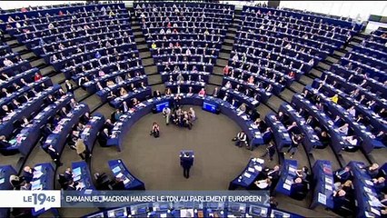 Download Video: Colère cinglante d'Emmanuel Macron au Parlement Européen à Bruxelles - Regardez