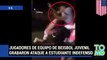 Jugadores de un equipo de beisbol juvenil acorralan y golpean violentamente a joven indefenso