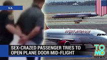 Avión debe aterrizar de emergencia cuando pasajero agitado intenta abrir una puerta en pleno vuelo