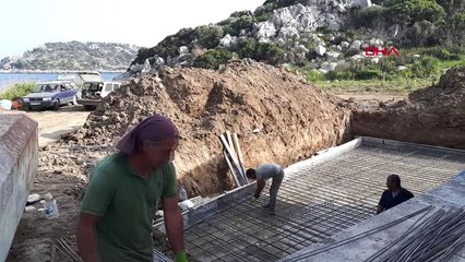 Muğla Datça'daki O İnşaat Tepki ve Cezalara Rağmen Hızla Yükseliyor-Hd